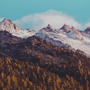 Adventure alpine alps blue sky